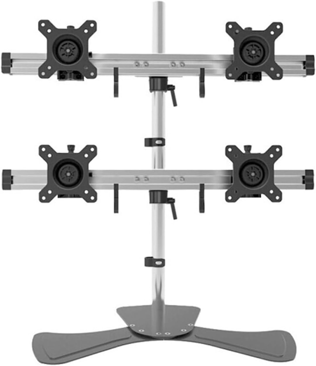 Monitor Stand Desktop Multi-Screen Splicing Elevated Rotating Base Type 4-Screen Aluminum Alloy MP240SL Base Type