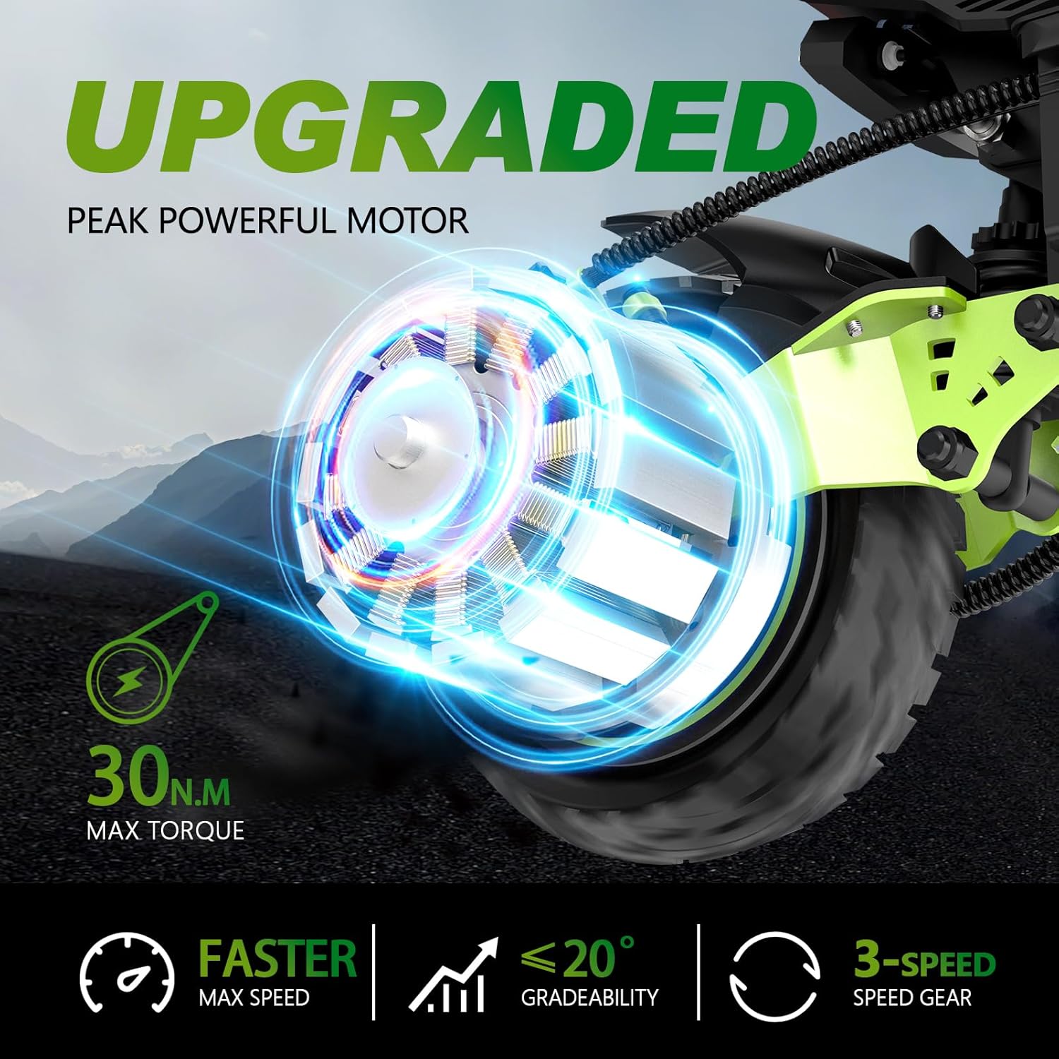 Z1 Foldable Off-Road Electric Scooter | 48V800W Motor | 60km Range | 10