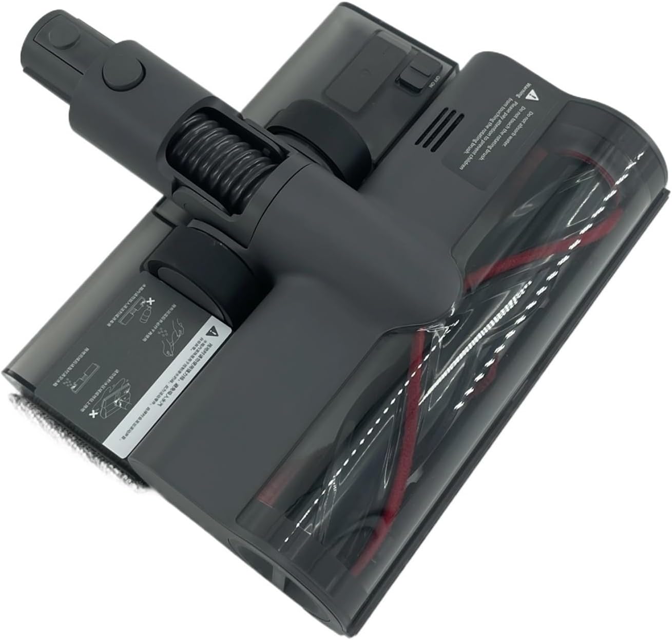 ITGHKM Carpet Brush Head V-Shape Main Accessories 1.2 Cm Also Suit for,Vacuum Cleaner Parts,Compatible for Dreame， V12 T20 T30(Smart Carpet Brush A)