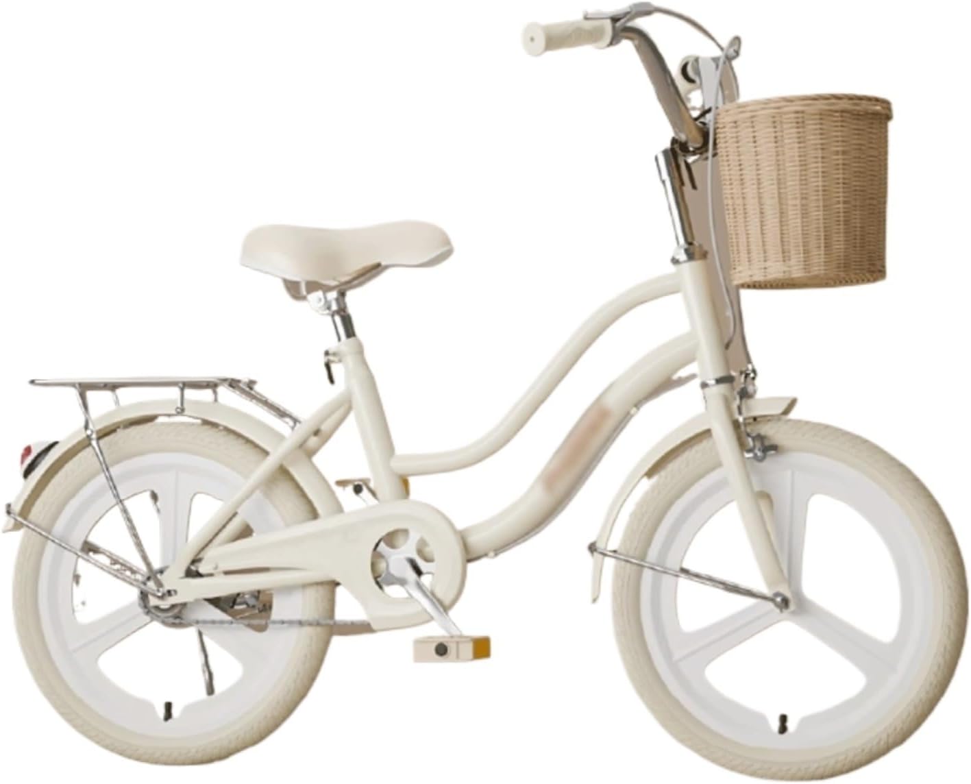 Wiggle cart Kids Bike Children Bicycle Rider Height 32-60 Inch, Coaster Brake with Woven Basket Bell