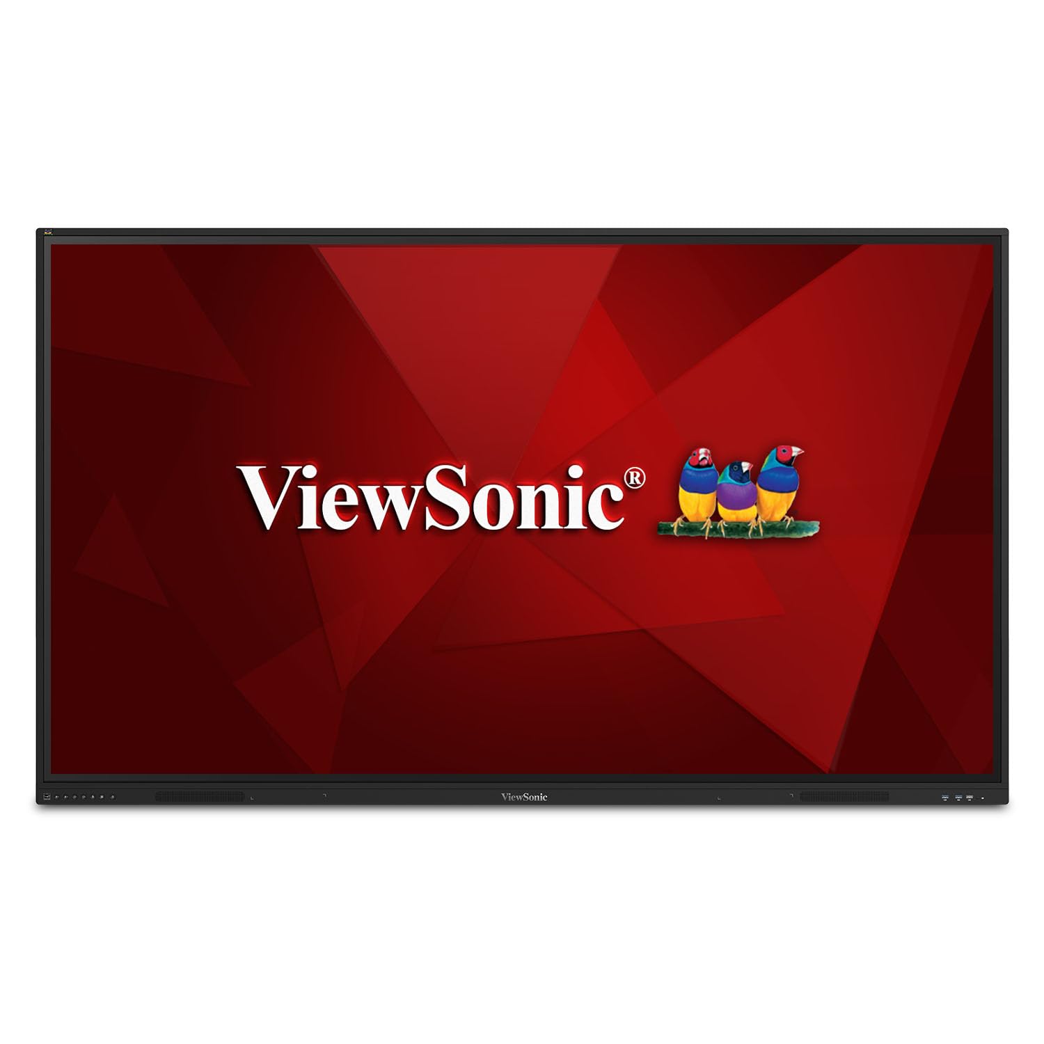 ViewSonic IFP86G1 86 Inch 4K UHD OS-Free ViewBoard Interactive Smart Board with Google EDLA, Multi-Point Touch, OPS Slot, 10W Dual Speakers, HDMI, VGA, USB Hub, and USB C Inputs