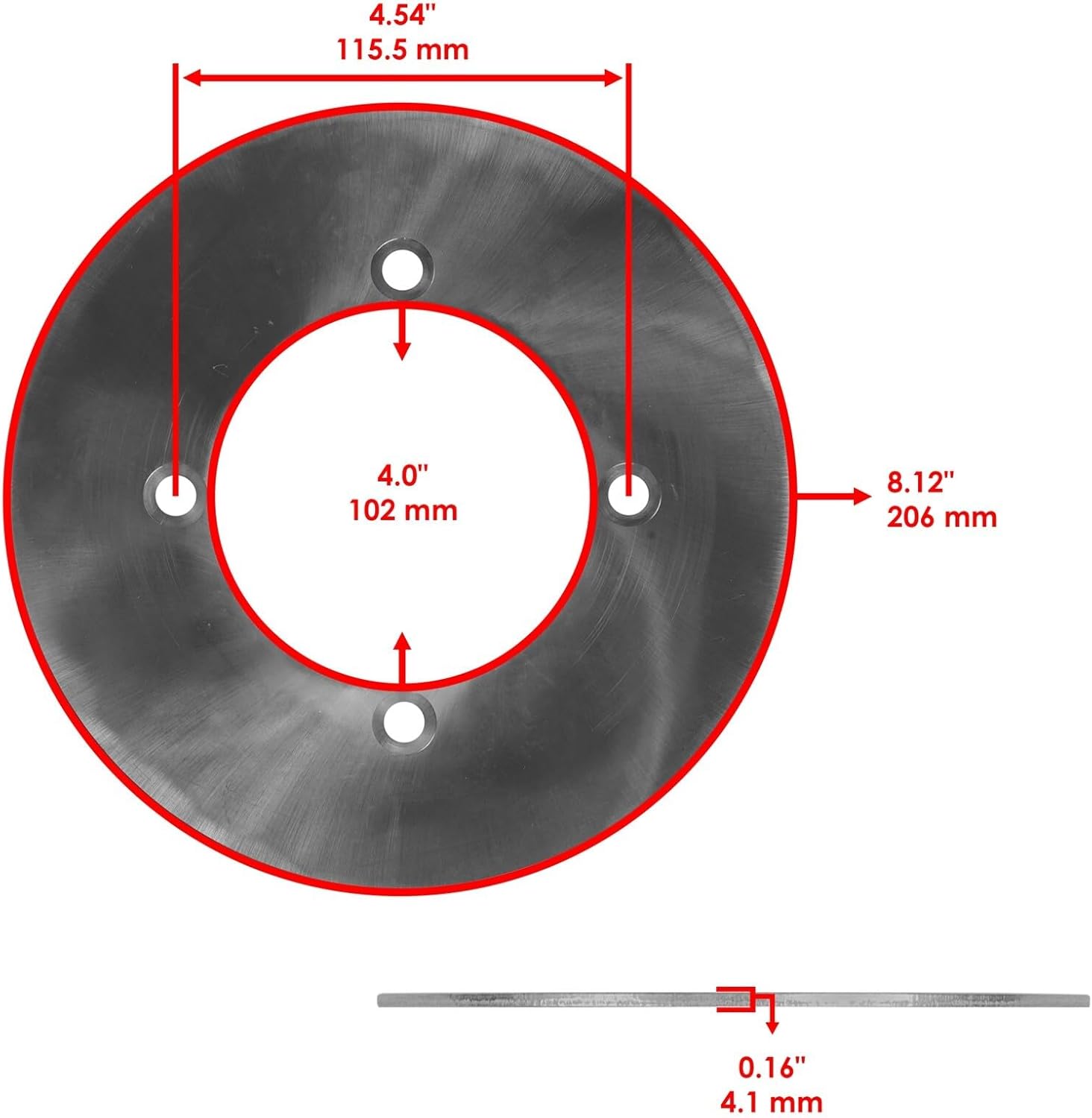 Replacement Powersports Parts for Rear L/R Disc Caliper & Bolts for Yamaha 1XD-F582T-00-00 1XD-2580V-01-00 NEW Mod-C8RC-77984