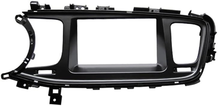 RPHXME 2DIN Car CD/DVD Radio Fascia Plate Panel Frame Compatible with K5 2013 Panel Left Hand Dashboard Trim Mount Kit