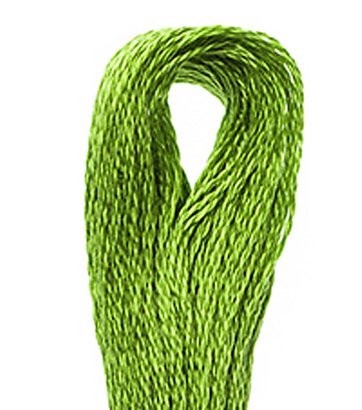 DMC 8.7yd Greens 6 Strand Cotton Embroidery Floss