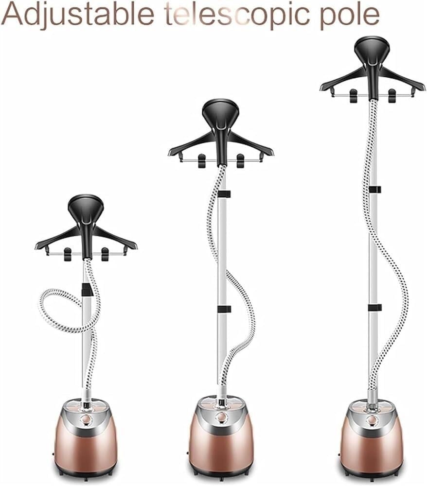 Professional Vertical Garment Steamer 2100W Heavy Duty Clothes Steamer, Steam Press Iron Handheld Clothes Steam Iron with 2.5L Water Tank Quick Wrinkle Removal