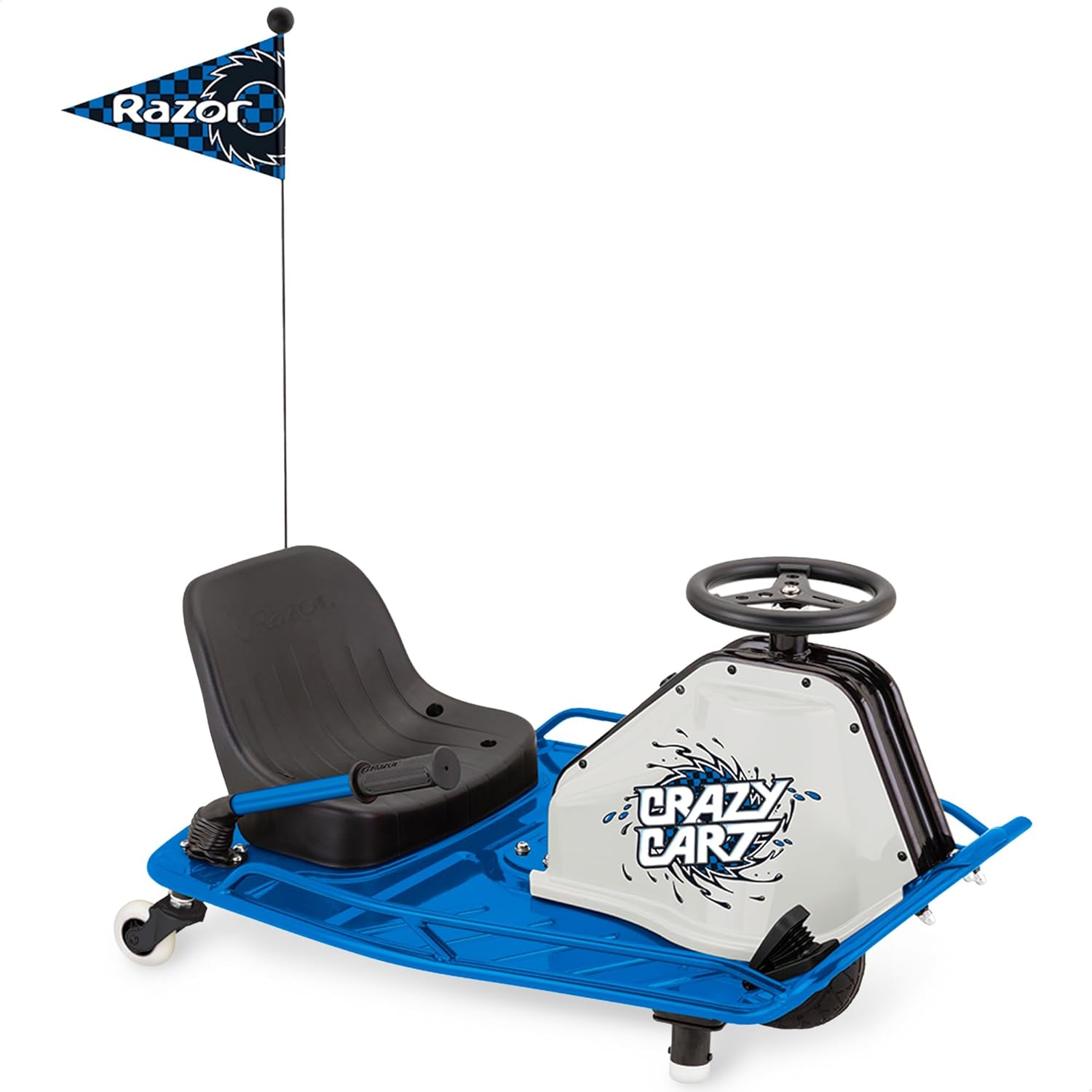 Razor Crazy Cart Electric Drifting Go Kart - Variable Speed