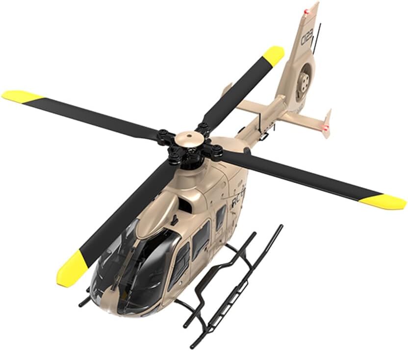 RC ERA C123 EC135 RC Helicopter, 2.4G 6CH Single-Rotor Gyroscopic Flying Aircraft Model, 1/36 Scale Remote Control Helicopter for Adults & Beginners