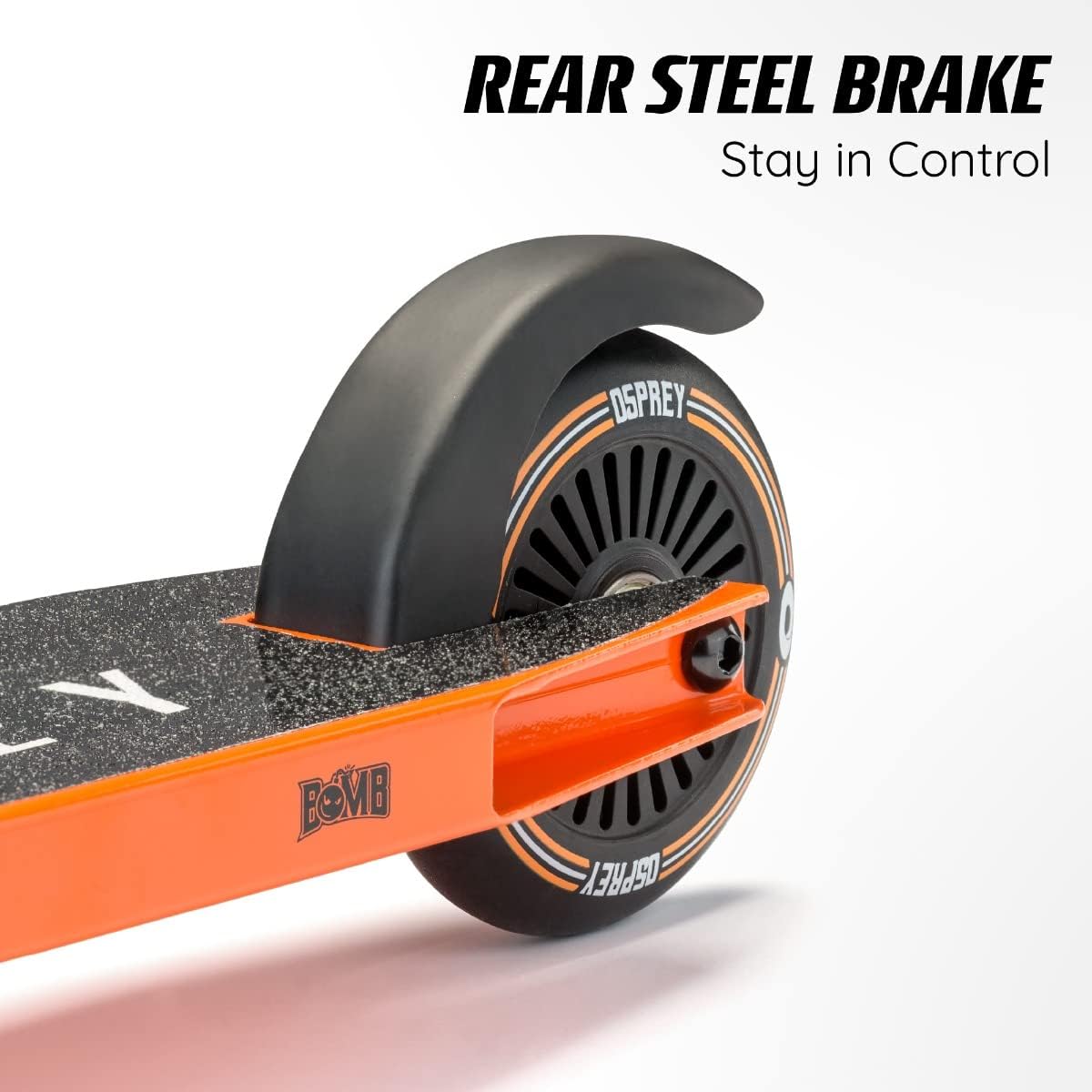 Osprey Stunt Scooter | for Boys Girls Kids and Adults, Kick T-Bar Street Pro 360 Spin Scooter with ABEC 5 Bearings and Ergonomic Handlebars, Multiple Colours