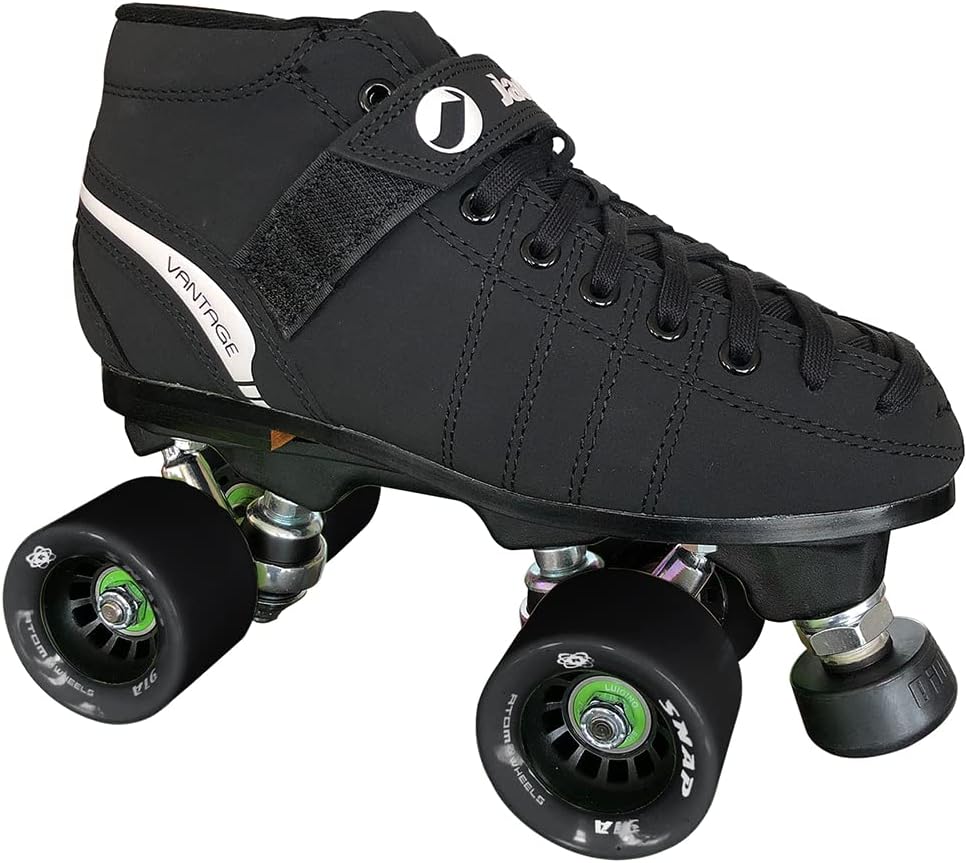 Jackson VIP Indoor Quad Roller Skate with Black Wheels