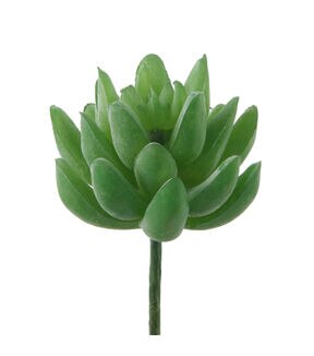 Flora Bunda 5 Little Gem Artificial Succulent Plant 12ct