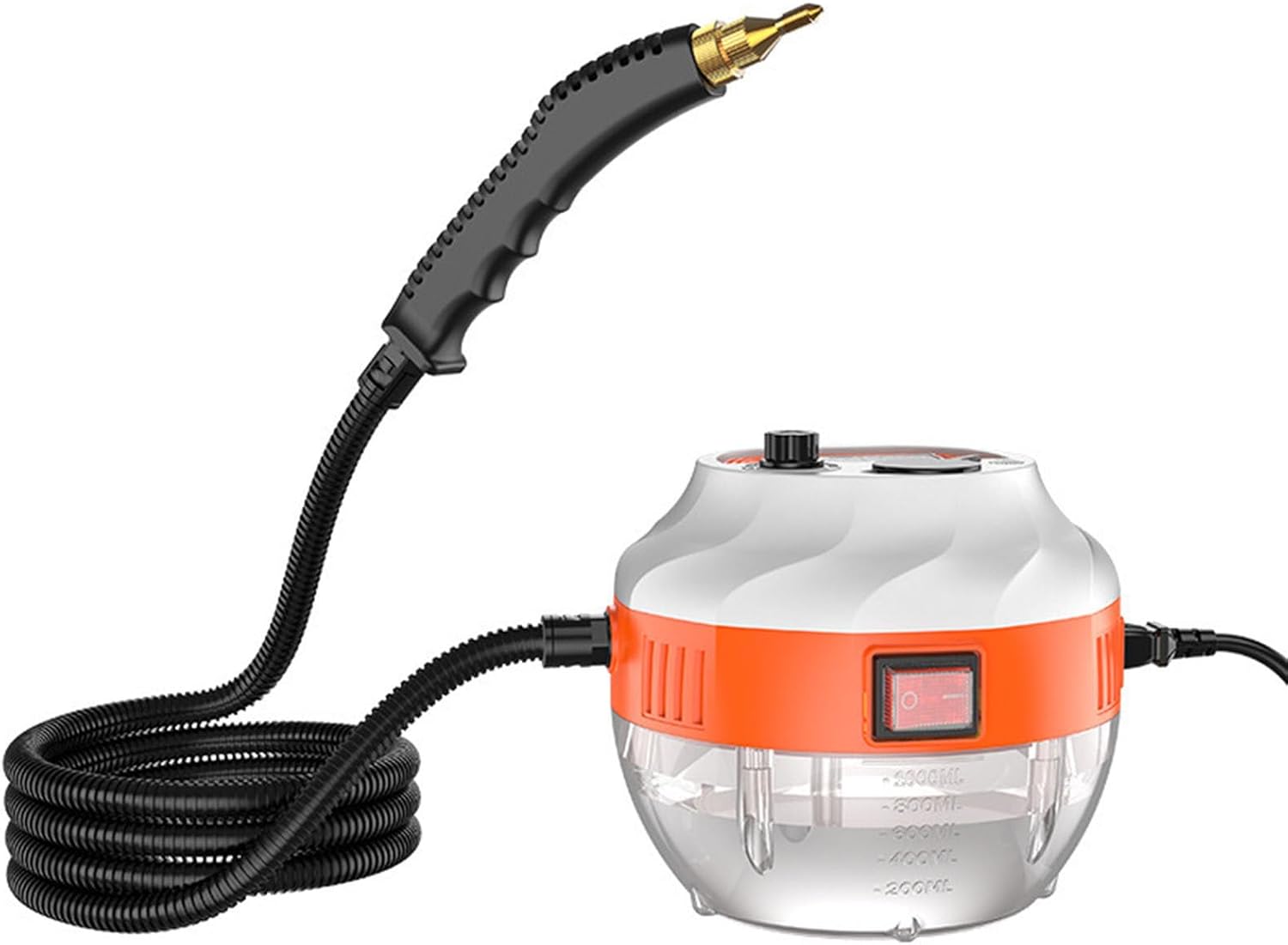 GAOQLX-RSDK Handheld 1600W High Temp Steam Cleaner High Pressure Cleaning Machine for Household Kitchen or Air Conditioner Kitchen Hood,B