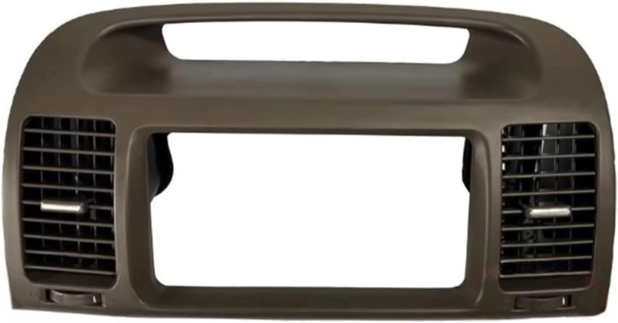 Air Vent Outlet Compatible For Toyota Camry 5 2002 2003 2004 2005 2006 Compatible For Fascia Auto Stereo Panel Mounting CD DVD Radio Dashboard(Middle-C)