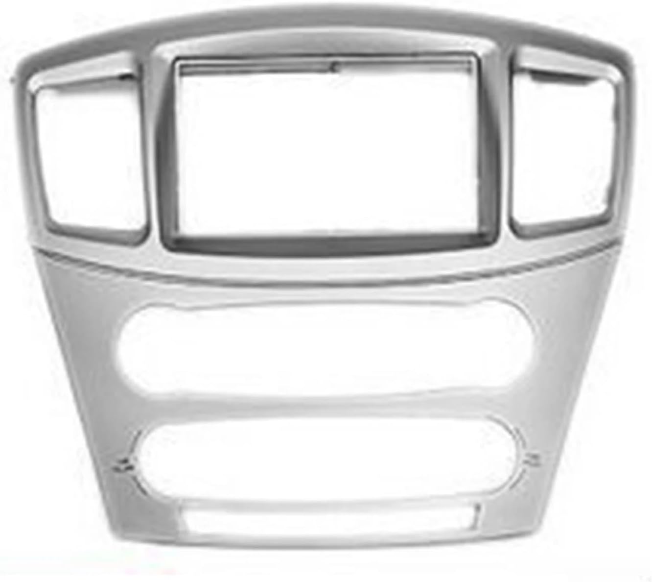 RPHXME Double Din Car Radio Fascia Compatible with Galant 2004-2010 Grunder 2007+ Stereo Player Panel Dash CD Trim Installation Kit