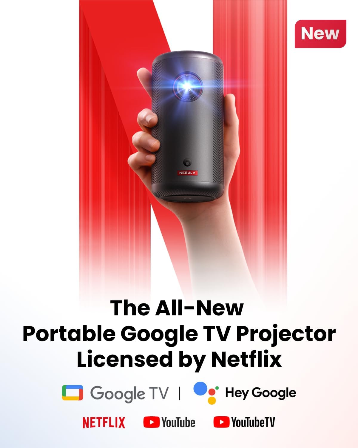 NEBULA Capsule 3 GTV Portable Mini Projector
