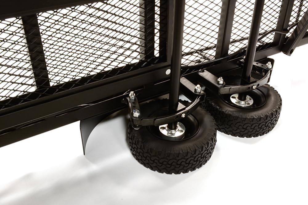 Integy Black Machined Alloy Dual Axle Flatbed Trailer Kit for 1/10 Scale RC Vehicles