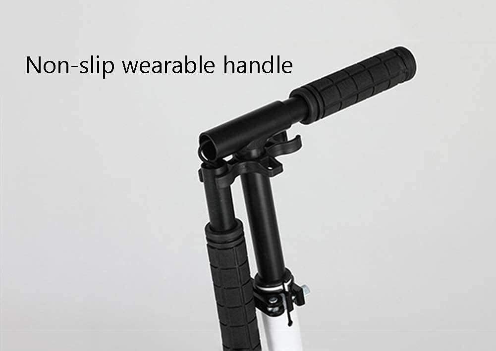 Scooters Kick Scooter for Adults Kids Foldable Adult Kick Scooters with Footbrake Commuter Scooters with Big Wheels Birthday Gifts for Women/Men/Teens/Kids Non-Electric Support 100kg