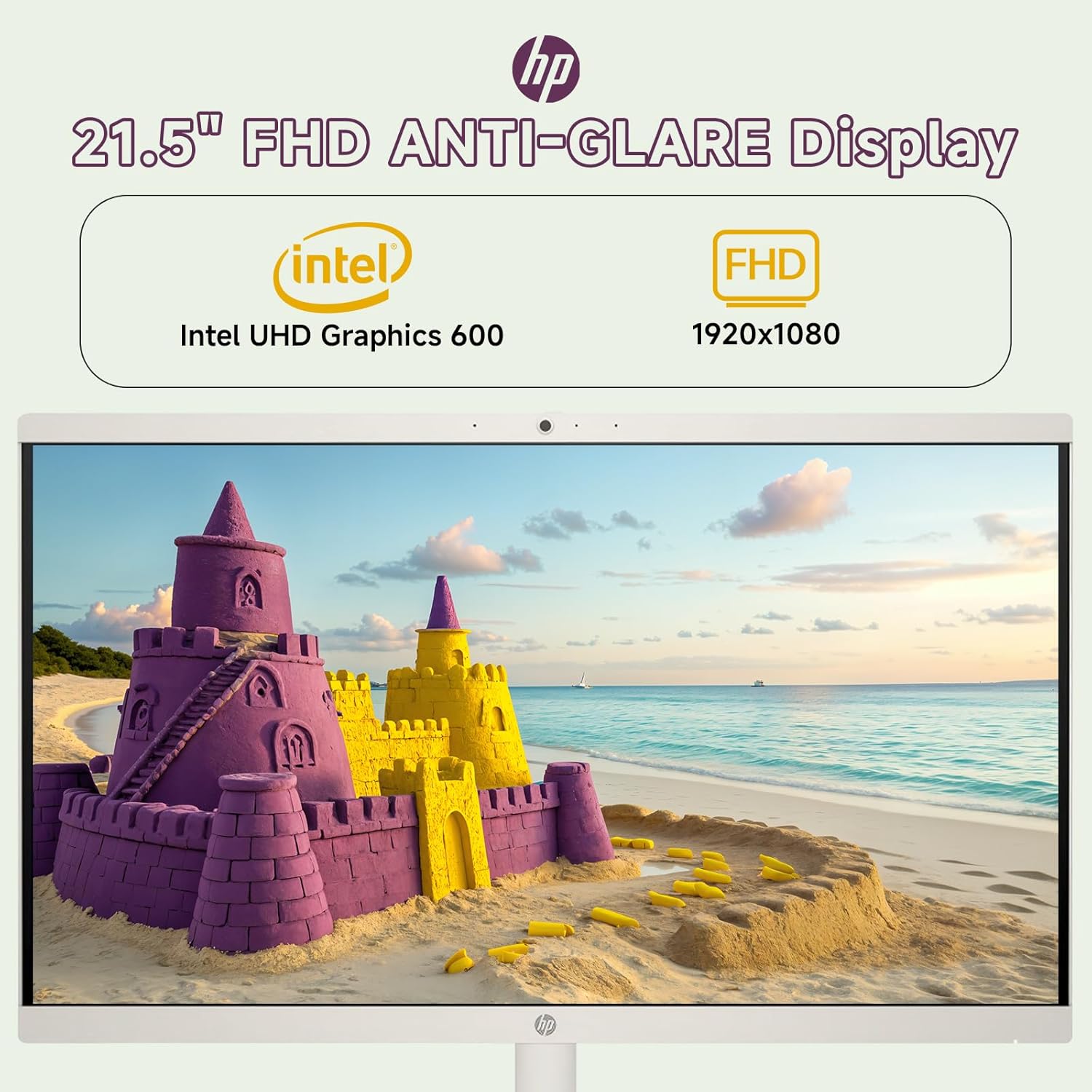 HP All in One Desktop Computer, 21.5