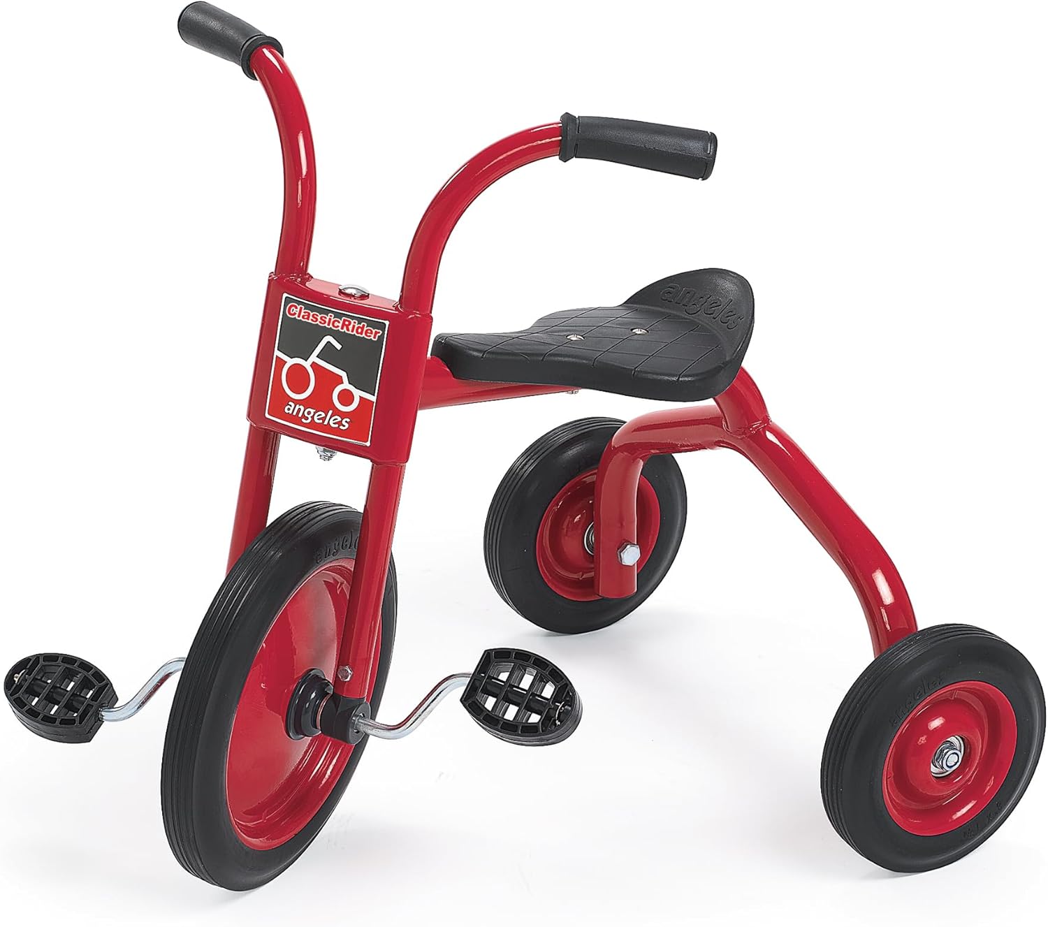 Angeles ClassicRider Kids Tricycle, Toddler Tricycle with Solid Airless Rubber Tires, Kids Bike for Preschools and Daycare, Ages 3+, 15.75
