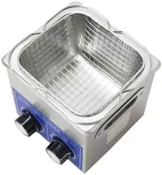 CGOLDENWALL 1.3L Professional Stainless Steel Ultrasonic Cleaner Cleaning Machine Heating Timing Adjustable Commercial Grade 110V