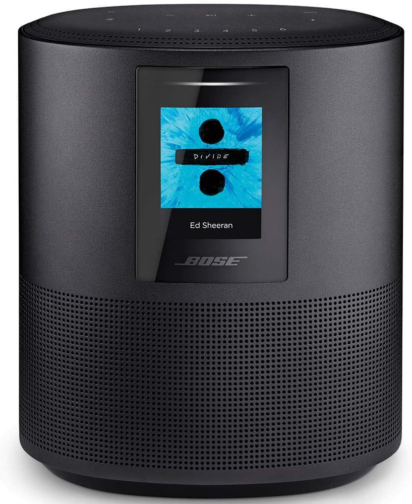 Bose Home Speaker 500: Smart Bluetooth Speaker with Alexa Voice Control Built-in, Black