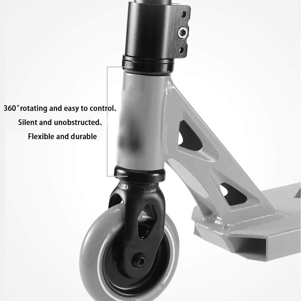 Scooters Pro Scooter Cheap School Commute Kick Scooter, Beginners Sport Scooters, Freestyle Trick Scooters, for Boys Girls (Color : Black and Gray, Size : 69 * 52 * 80cm)