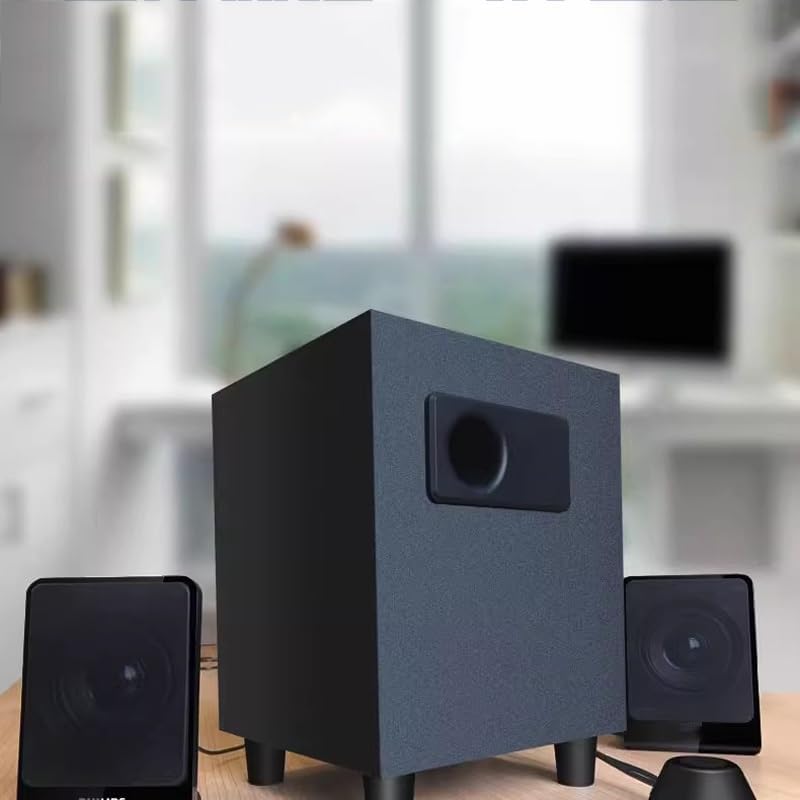 Desktop Computer Subwoofer Sound Laptop Home 2.1 Desktop Heavy Bass Speaker Computer Sound