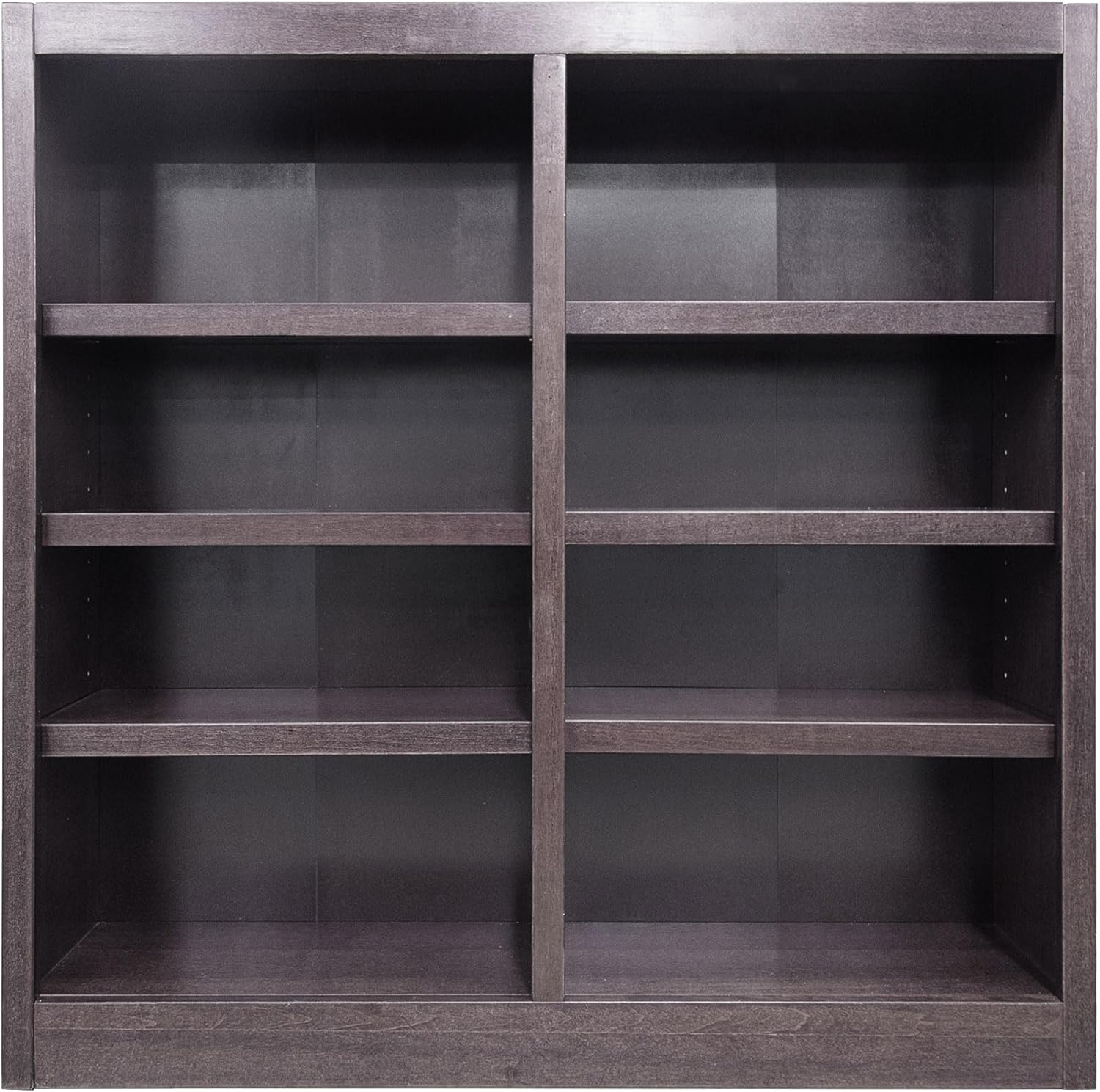 Concepts In Wood Book Shelf - Wood Bookcase Furniture 48 x 48 - Espresso