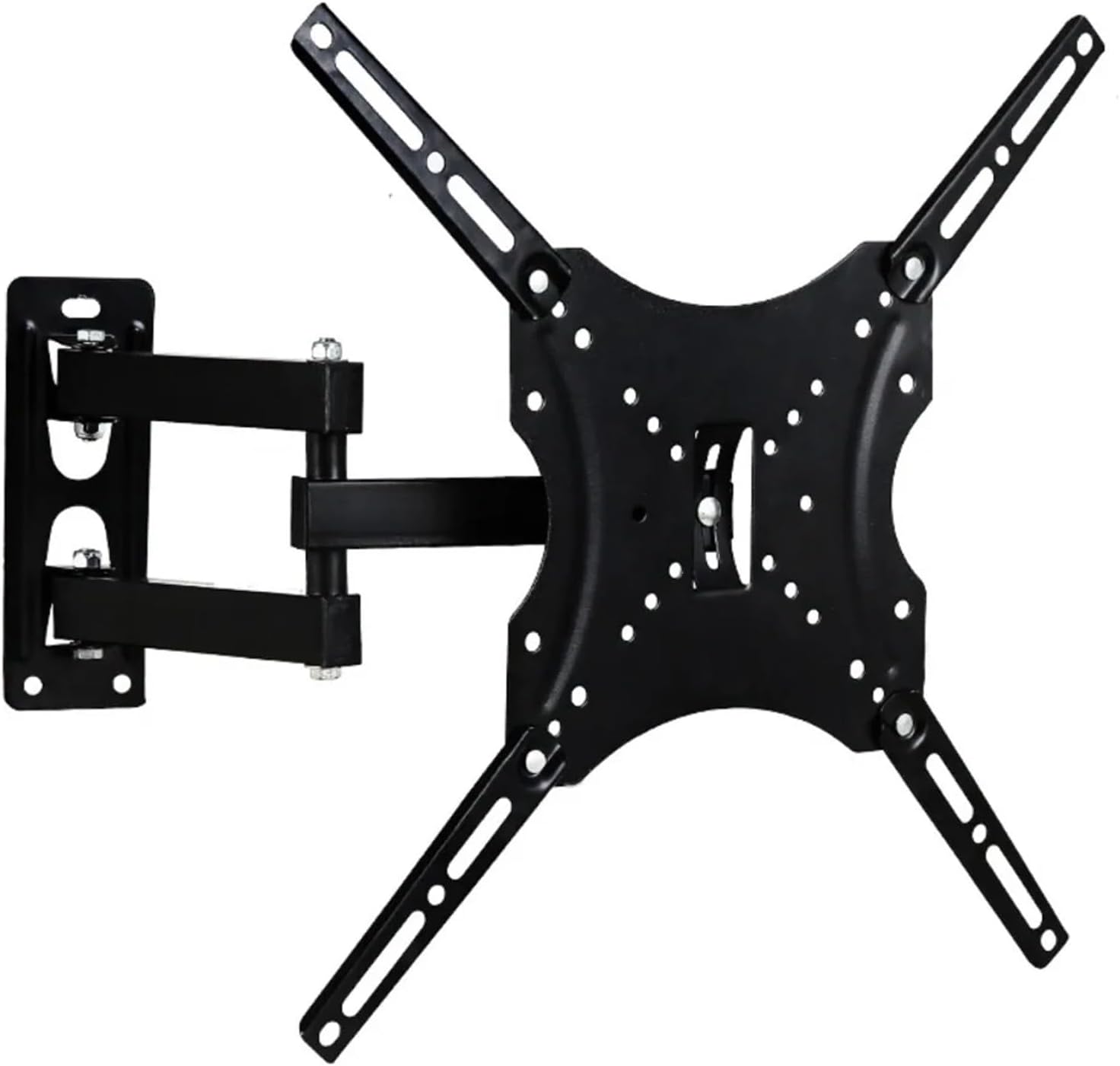 Full Motion TV Wall Mount TV Bracket for 26-55 Inch Tilt Swivel Stand TV Stand Computer Monitor Mounting Bracket Swivel TV Stand