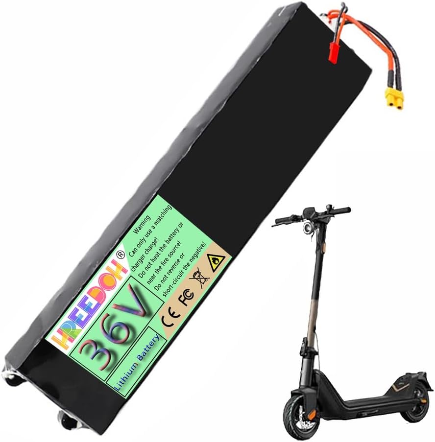 36 Volt Electric Scooter Battery 36V 10Ah 12Ah 14Ah 20Ah Replacement Li-ion Battery for 360W 432W 504W 720W Motor