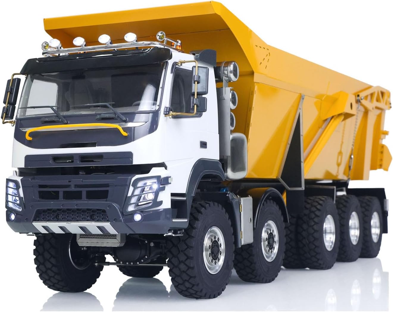 TOUCAN RC HOBBY 1/14 219 3Speed RTR RC Hydraulic Dumper Metal Radio Controlled Truck 10X10 10X6 RC Tipper Differential Locks Sound Battery