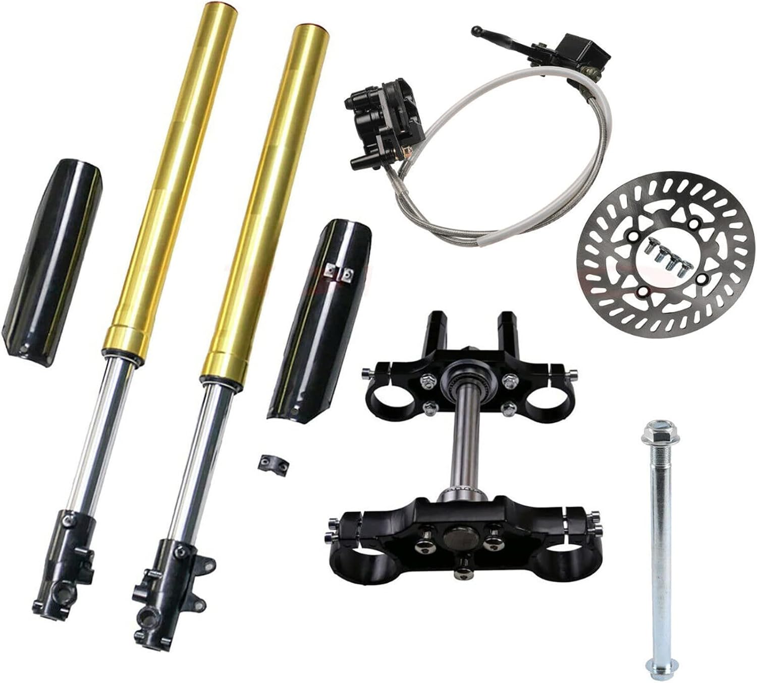 45 48mm Front Forks End Triple Tree Clamp Dirt Pit Bike 110cc 125cc 150cc Scooter