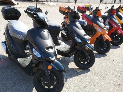 SMART DEALSNOW brings Brand New TaoTao ATM-50 /49cc Gas Automatic Scooter Moped w/ 10 Inch Steel Rims - ( Choose Your Color )