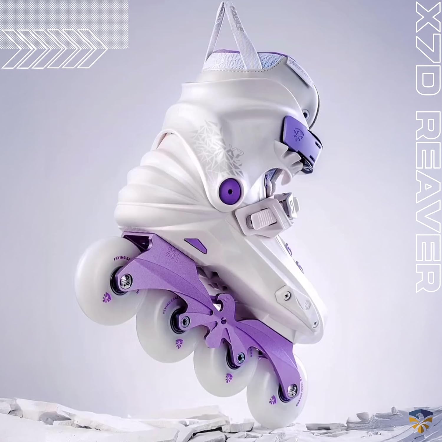 Flying Eagle X7D Reaver - Adult Inline Skates Men & Women, Inline Roller Skate Outdoor, Adults Roller Skates, Freeskates, Skater Shoes for Urban Skating