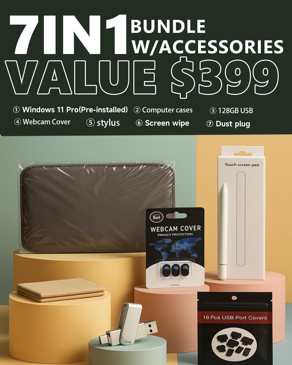 HP 17 Touchscreen Laptop, 17.3