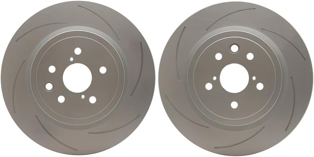 Arrhythmic 2Pcs Rotors Rear Disc Brake Rotor Automotive Replacement Brake Rotors Left and Right for GS F 2016 2017 2018 for RC F 2015 2016 2017 2018 2019