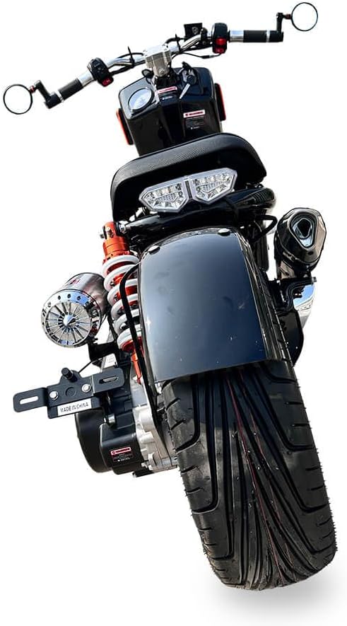 150CC ICEBEAR Stretched Scooter Generation 5 Scooter GEN V The Newest Generation, Ruckus Style Lightweight and Agile, Digital Speedometer, and a Leisure Ride PMZ150-22 Street Legal