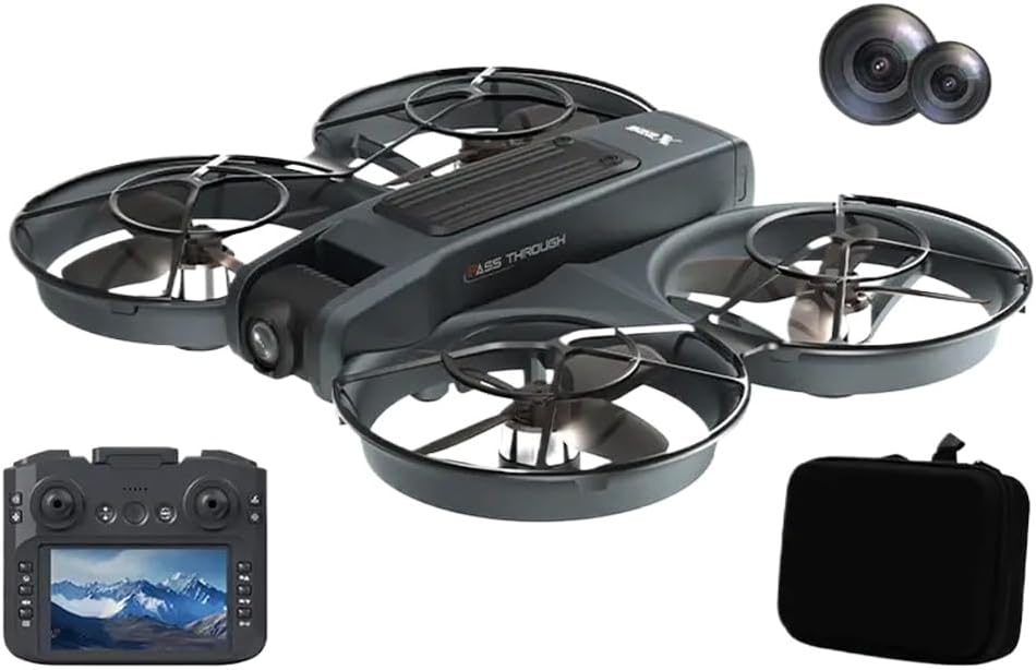 X226 X226VR 4K Camera Drone With Remote Control And Screen RC Quadcopter Helicopter Toy For Children Compatible With Standard Drones(X226-8K-battery-1)
