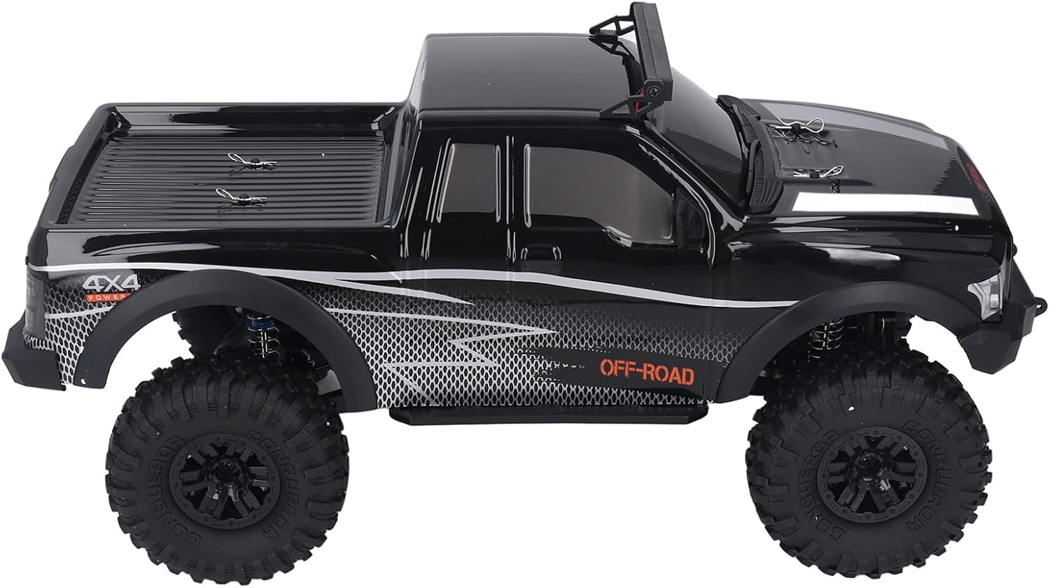 RC Crawler, High Speed RC Climbing Car 1/10 Scale 4WD Offroad Vehicle with ZP1009 Model for Home Use