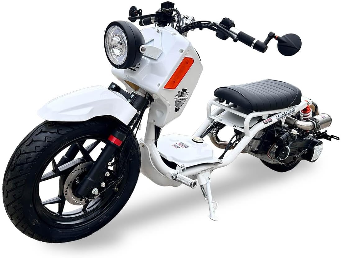 150CC ICEBEAR Stretched Scooter Generation 5 Scooter GEN V The Newest Generation, Ruckus Style Lightweight and Agile, Digital Speedometer, and a Leisure Ride PMZ150-22 Street Legal