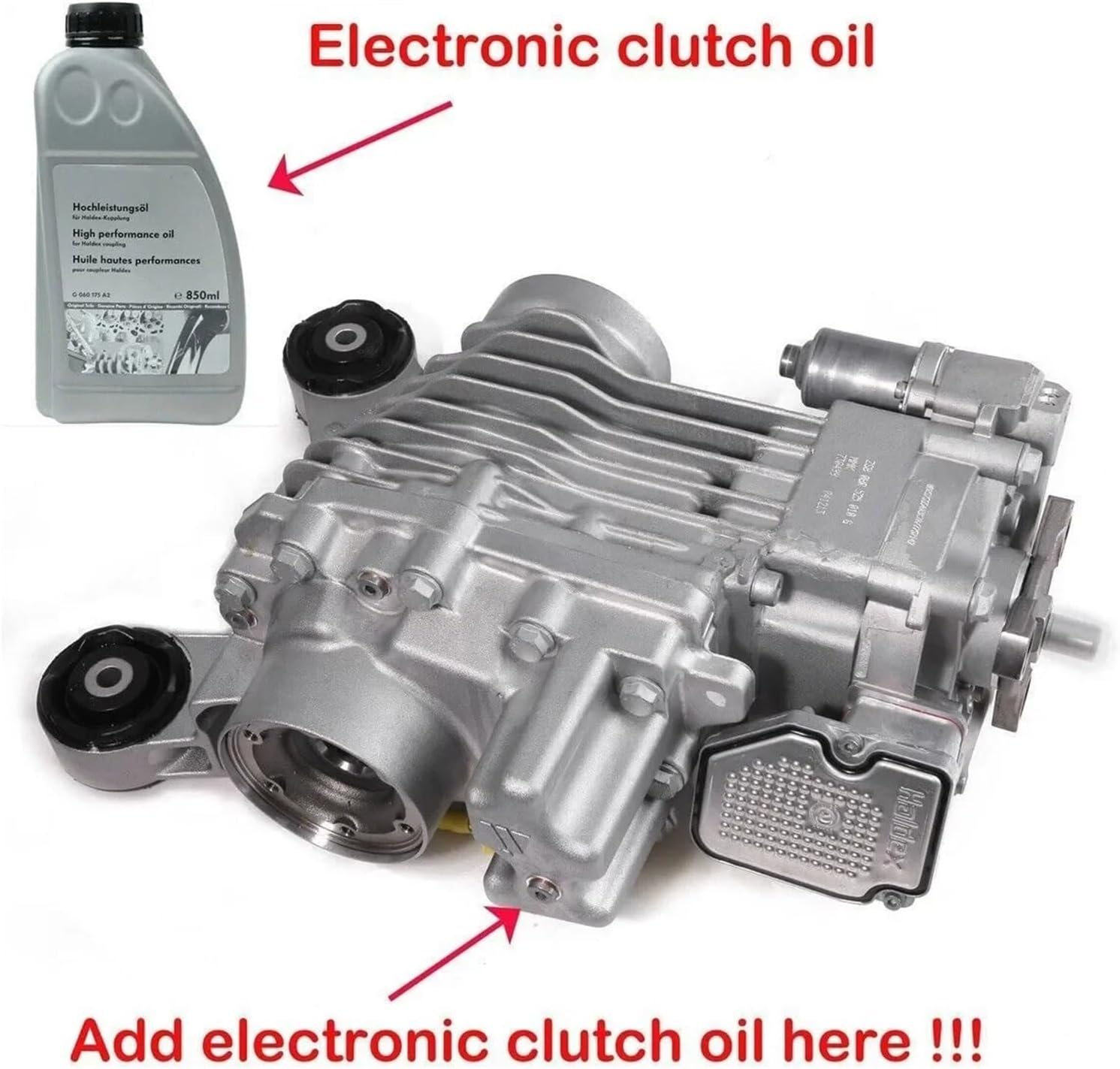 Compatible For Audi A3 Q2 Quattro VW Golf R 0CQ525010F 4 Motion Rear Differential Assembly