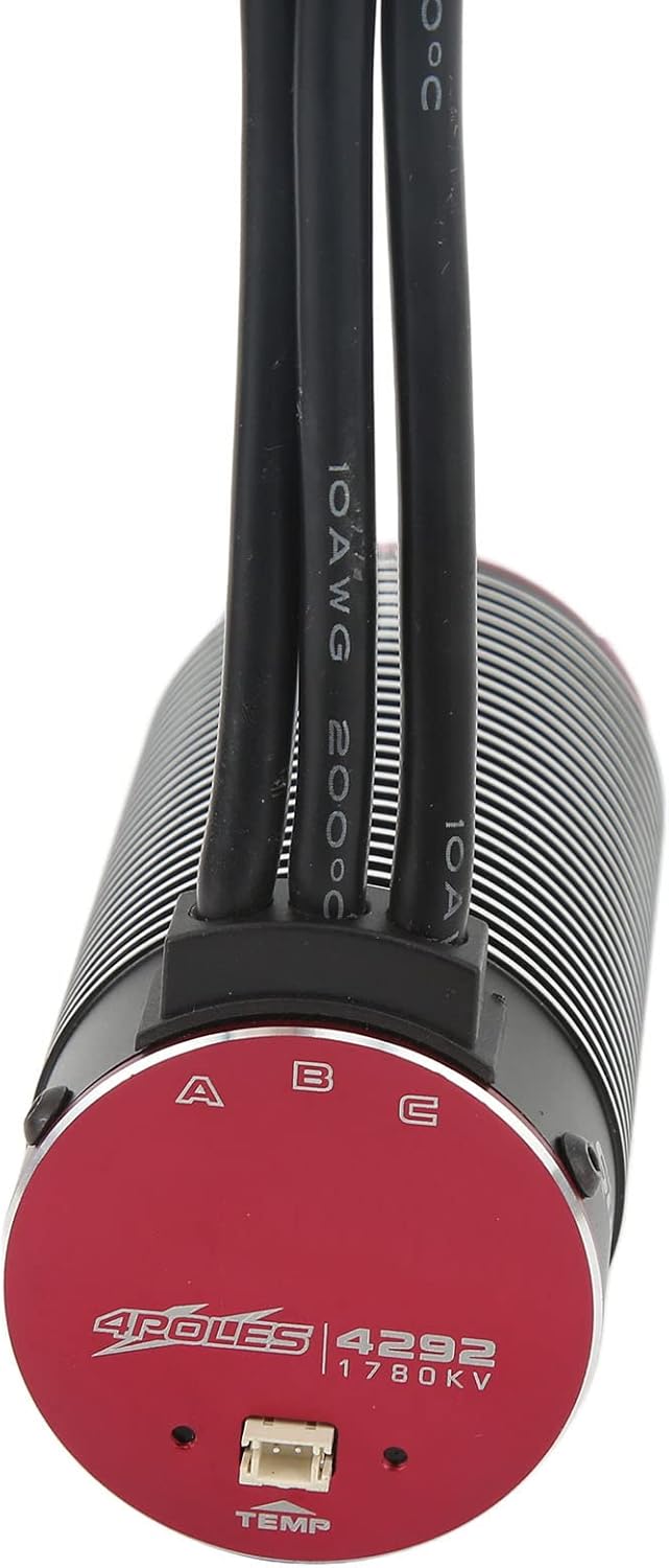 150A Waterproof ESC High RC Brushless Motor ESC Set for 1/8 Scale RC Car