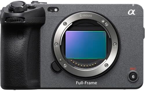 Sony FX3 Full-Frame Cinema Camera Body Only Bundle + Premium Accessory Package Including 64GB Extreme Memory, Case, Microphone, LED Light, Photo-Video Software & More (27 Pieces)
