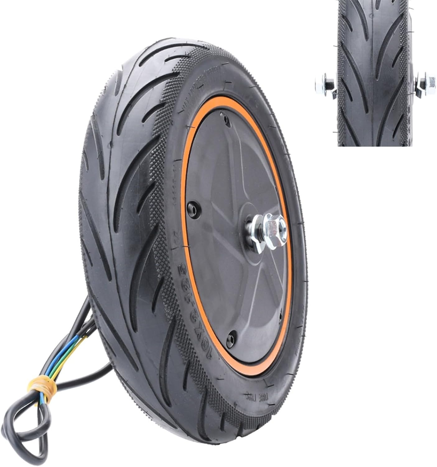 36V 400W Engine Motor Front Wheel Assembled Electric Wheel Hub Motor Kit For -Ninebot F40 Electric Scooter 26 * 26 * 5.5cm for Electric Bike