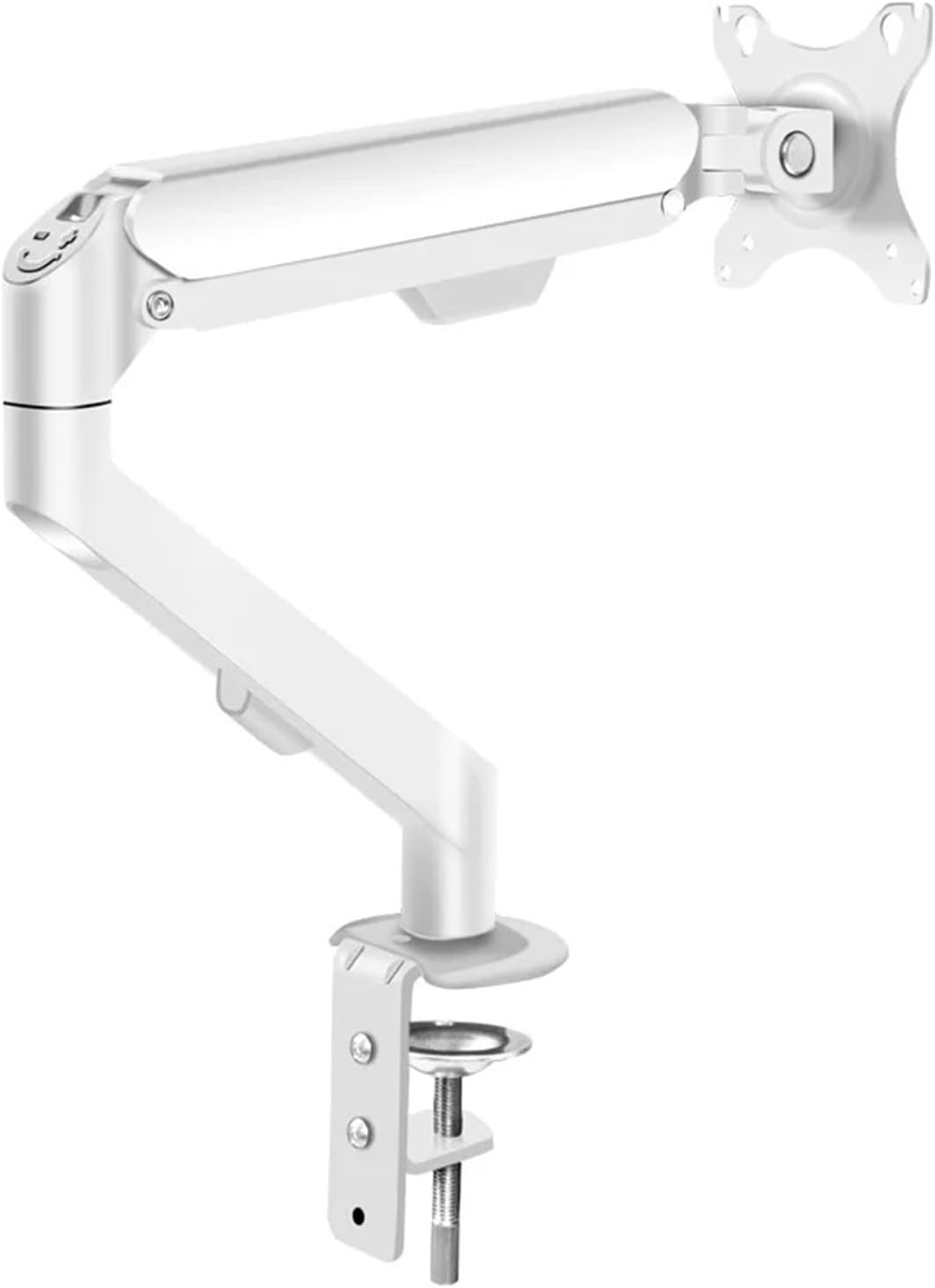 M5 Monitor Stand Single Monitor Mount, Maximum Weight Capacity 17-34 Inch 19.8 lbs, Height Adjustable Monitor Arm, Computer Desk Support(M5W)