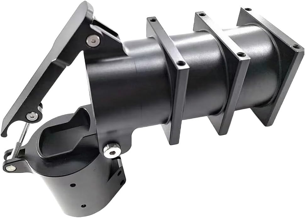 VERBANA Agriculture Drone Arm D40 Aluminum Folding Extension Fixed Parts 40 / 50mm Kit for RC Quadcopter Hexacopter Drone Spare Part (Color : 60 Black)