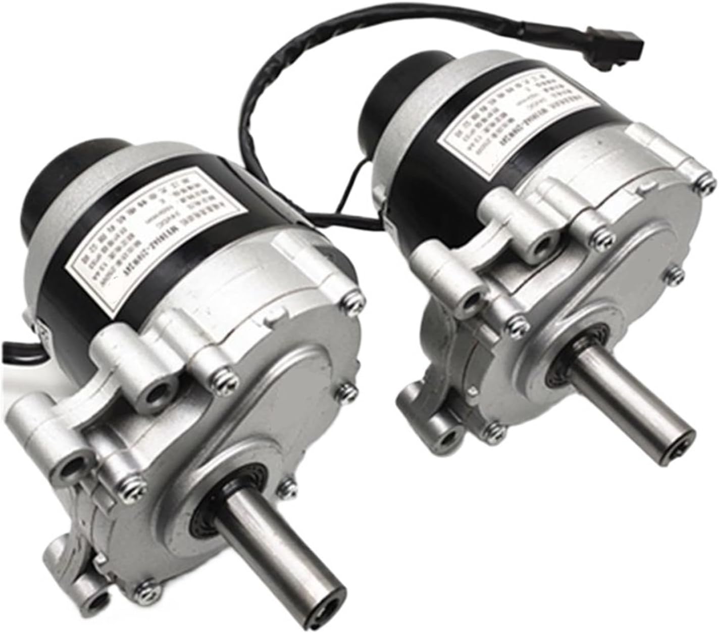 1 Pcs 24V 250W 75rpm Low Speed Brush Motor with Electromagnetic Brake Hand Brake Longer Shaft Wheel Chair Used DC Gear Brushed Motor(75rpm,Electric Magnetic)