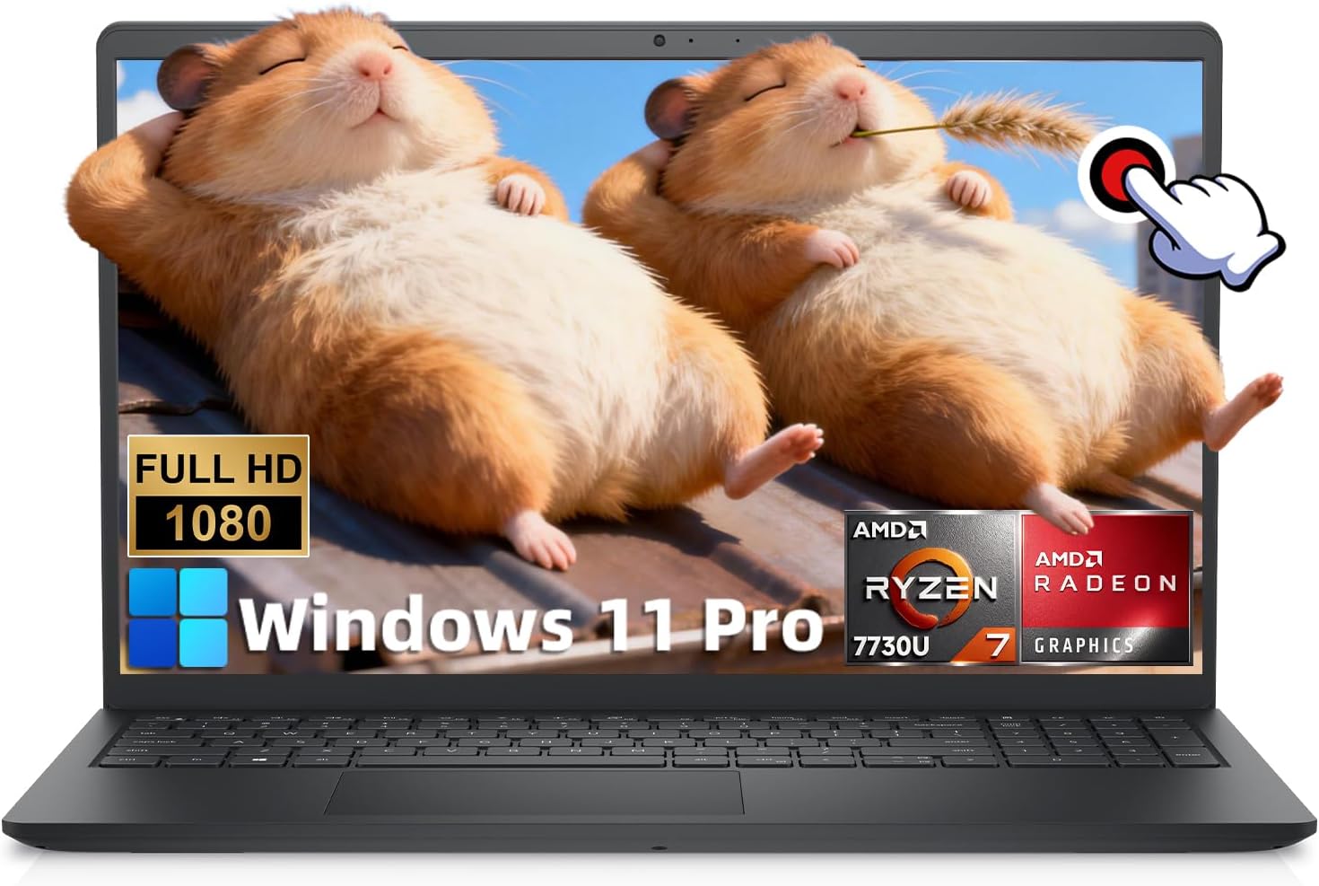 Dell Inspiron 15 Touchscreen Business Laptop, 15.6