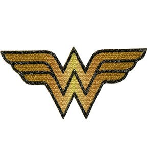 Warner Brothers 4.5 x 2 DC Comics Wonder Woman Iron On Patch
