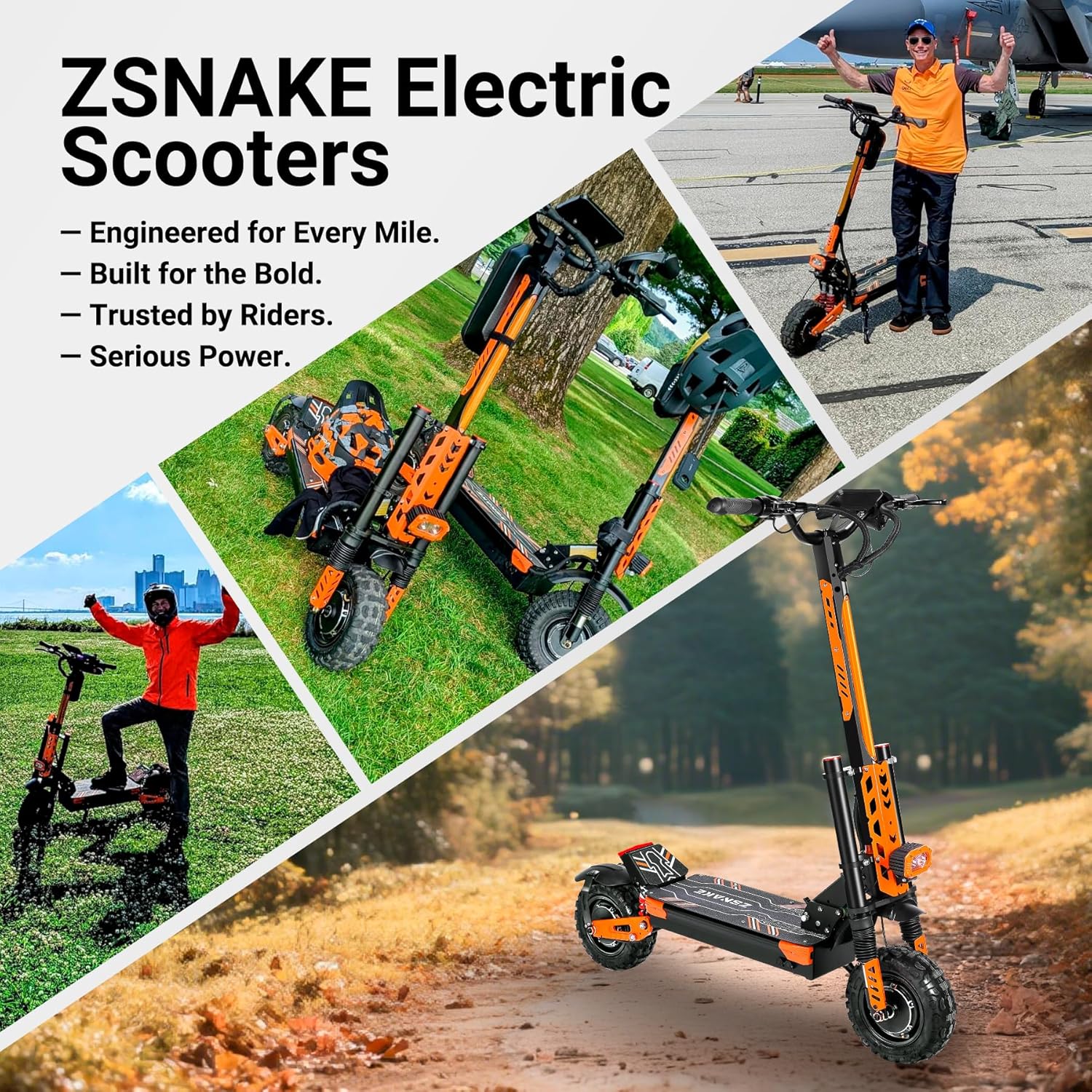 Electric Scooter for Adults, 2800W/6000W Power MotorTop Speed 35/52 MPH, 1080/1800WH Battery,35/60 Miles Range 11