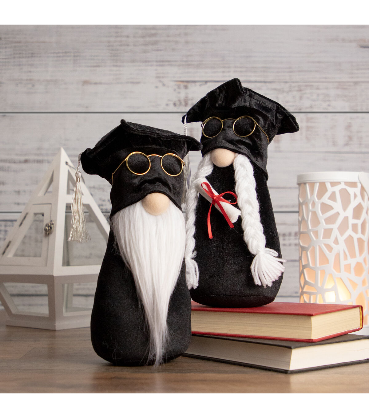 Northlight 10.5 Black Boy Graduation Gnome With Cap